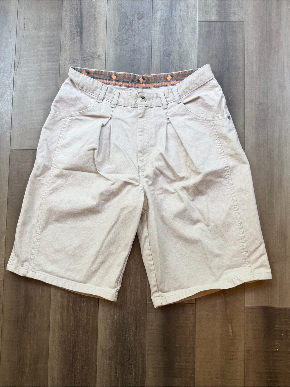 Vintage Cotler Blues Alley Jean Shorts Men's Size 34 Casual Double Pleated